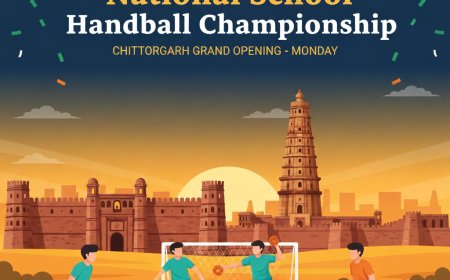 69वीं राष्ट्रीय विद्यालयी हैंडबॉल प्रतियोगिता का भव्य आगाज सोमवार से