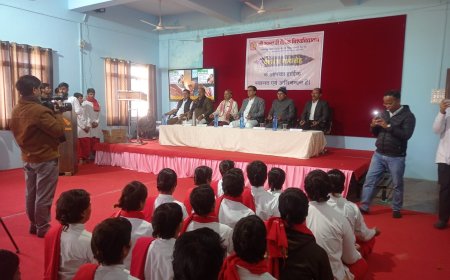 श्री कल्लाजी वैदिक विश्वविद्यालय में बीएससी नर्सिंग (आयुर्वेद) एवं डीएएनएण्डपी के नवप्रवेशित विद्यार्थियों का भव्य वेदारंभ समारोह संपन्न