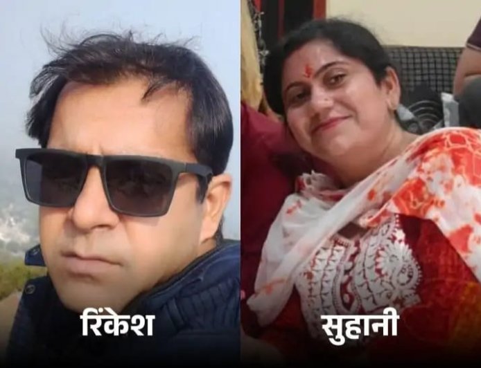 बिजनेसमैन की कार ट्रेलर से भिड़ी, 4 की मौत:मृतकों में पति-पत्नी भी