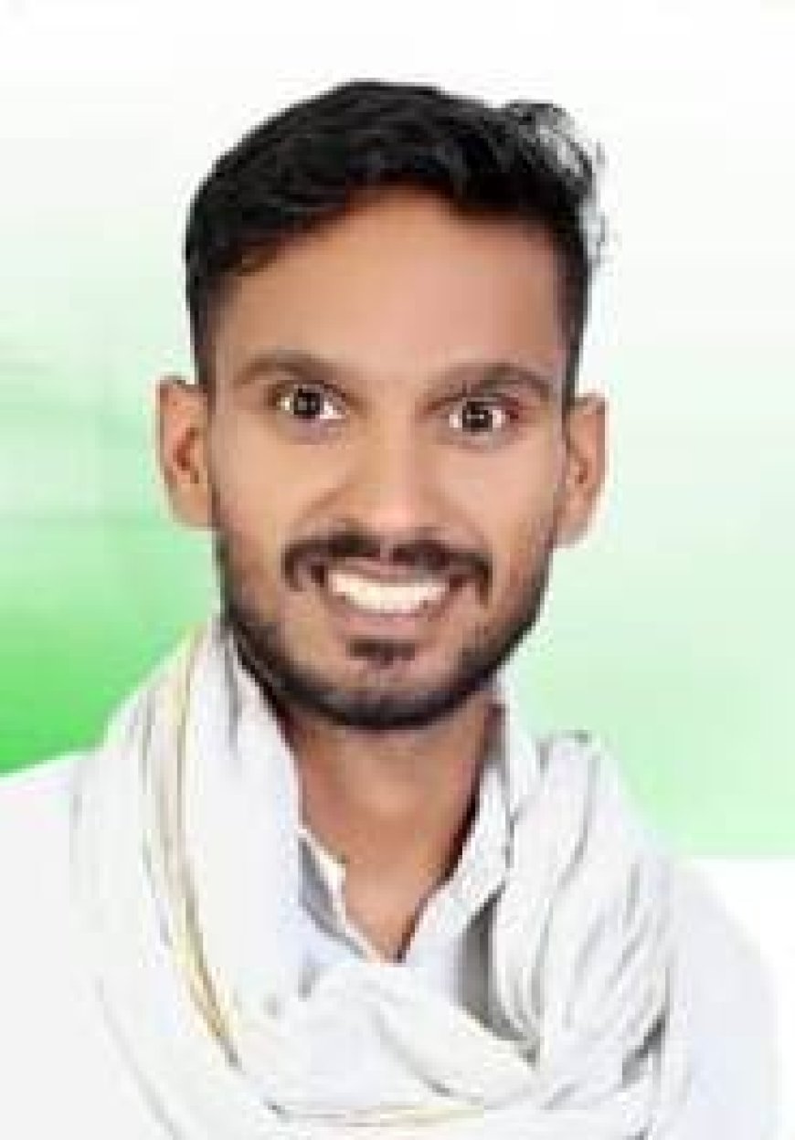 मनीष धाकड एनएसयूआई जिला उपाध्यक्ष नियुक्त