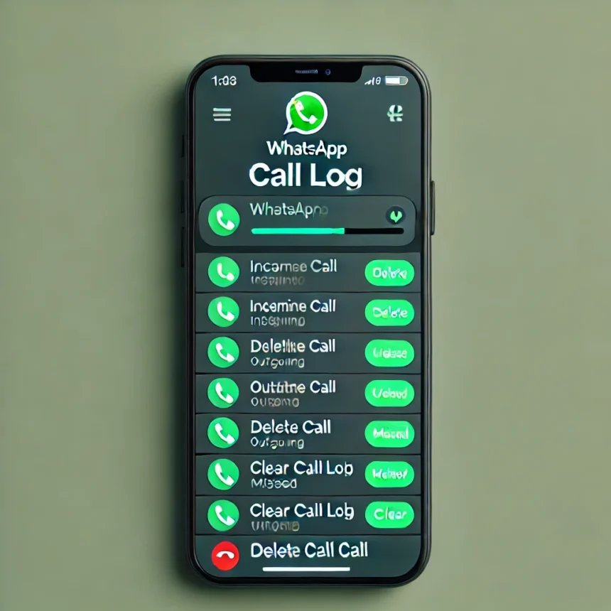 व्हाट्सऐप का कॉल लॉग कैसे डिलीट करें?
